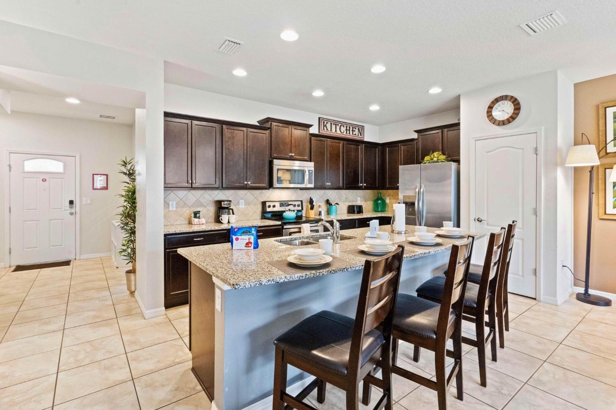 Townhome With Private Pool, Bbq & Free Waterpark Kissimmee Exterior photo