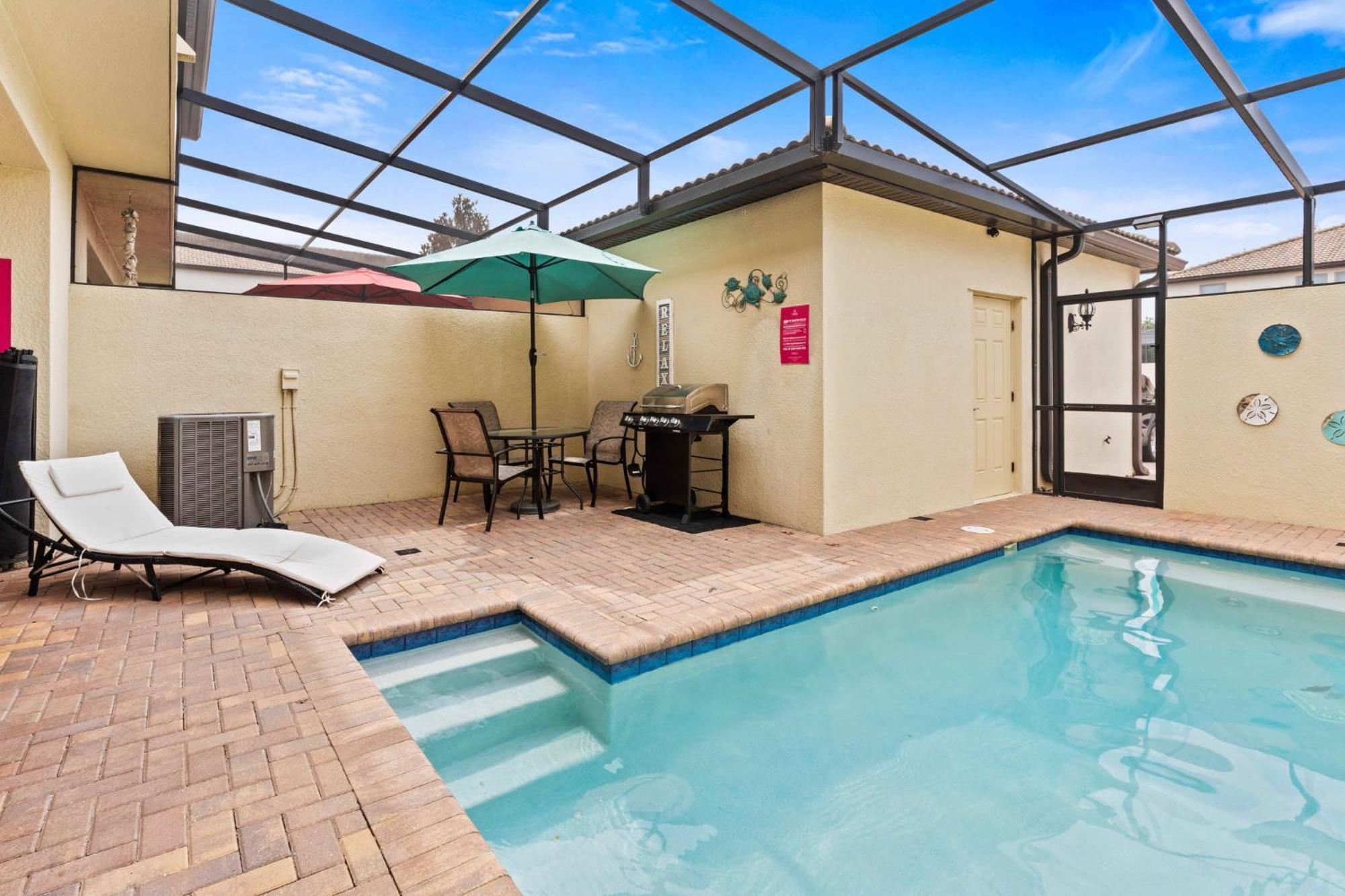 Townhome With Private Pool, Bbq & Free Waterpark Kissimmee Exterior photo