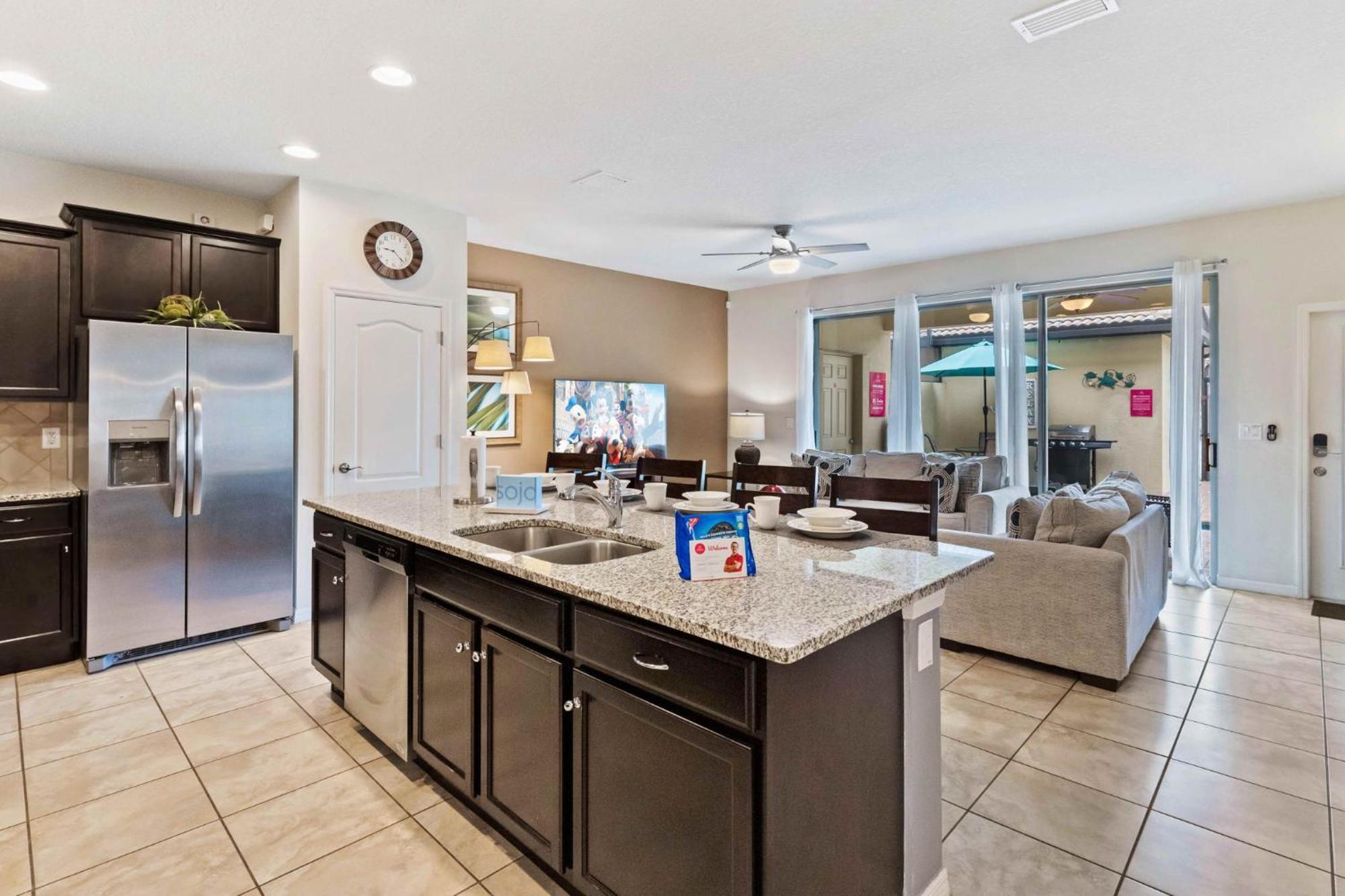 Townhome With Private Pool, Bbq & Free Waterpark Kissimmee Exterior photo