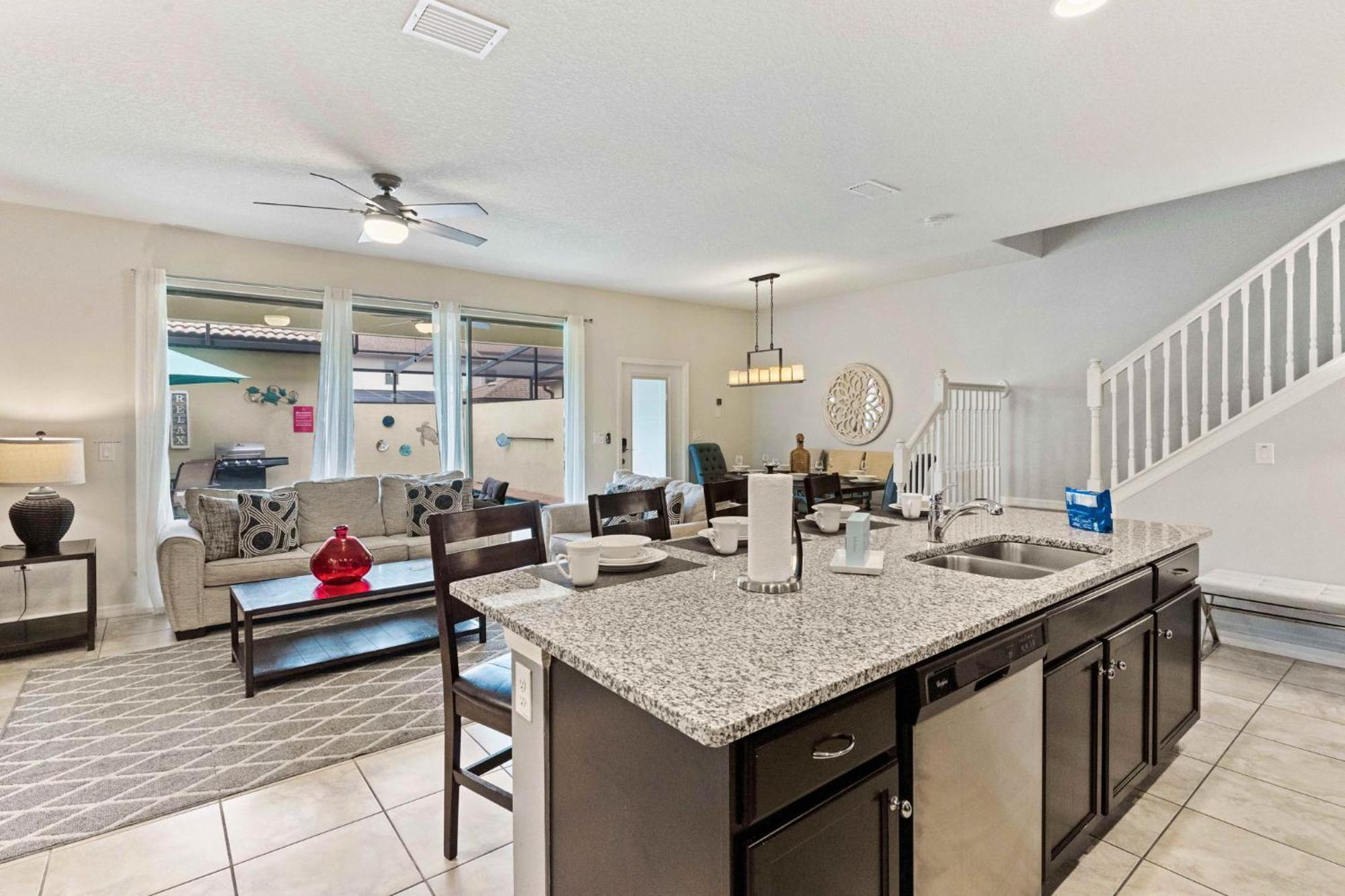 Townhome With Private Pool, Bbq & Free Waterpark Kissimmee Exterior photo